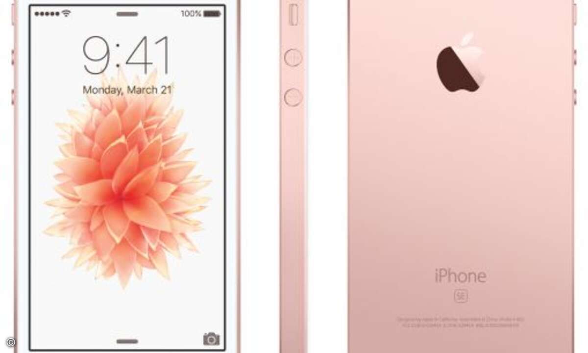 Das iPhone SE ist eine Mischung aus dem Gehäuse des iPhone 5S und der Technik des iPhone 6S (Foto: Apple)