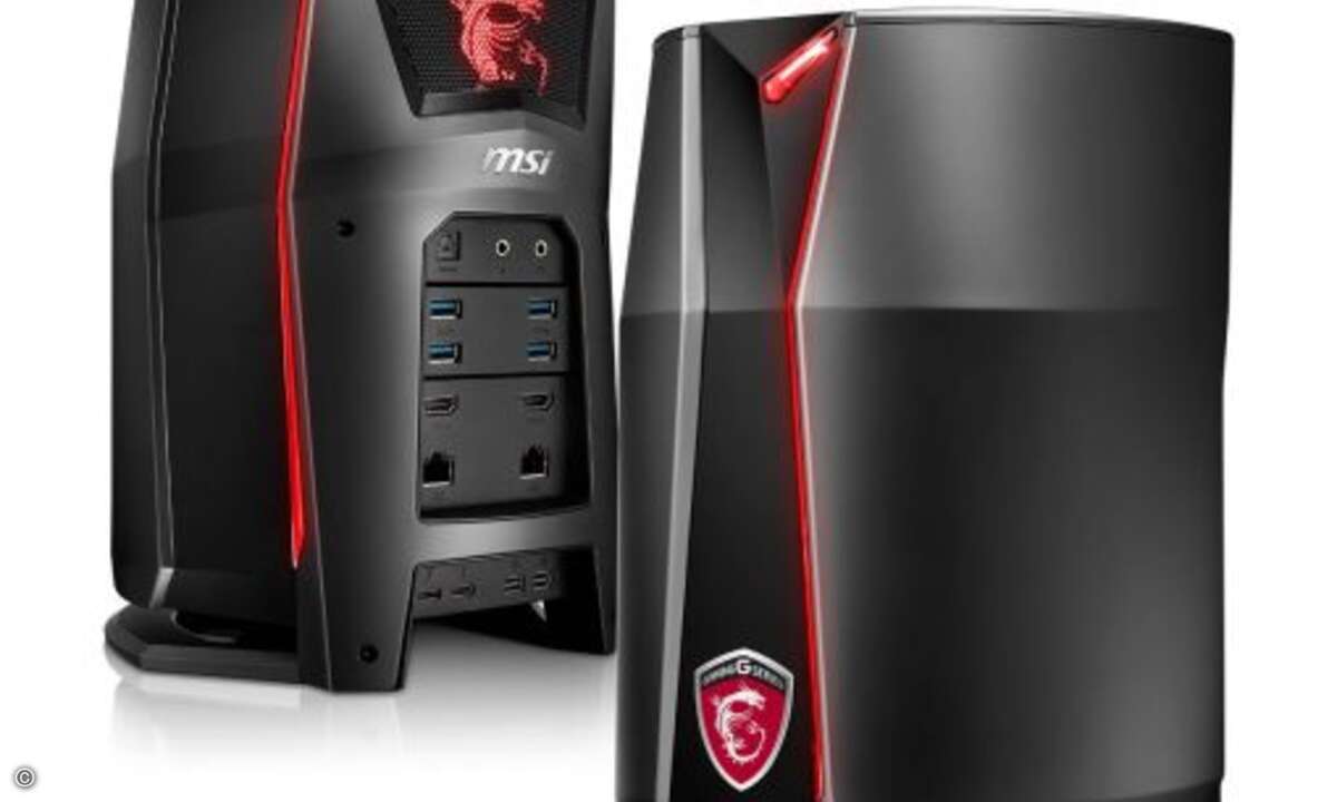 MSIs neuer Mini-PC bringt reichlich Power für Games mit »MSI Vortex G65 SLI« (Bild: MSI)