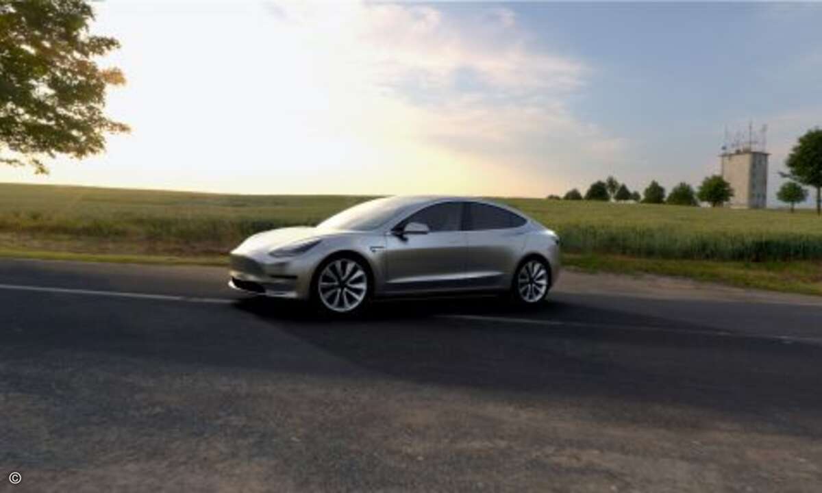 Mit dem Model 3 will Tesla den Massenmarkt mit seinen Elektrofahrzeugen erobern (Foto: Tesla)