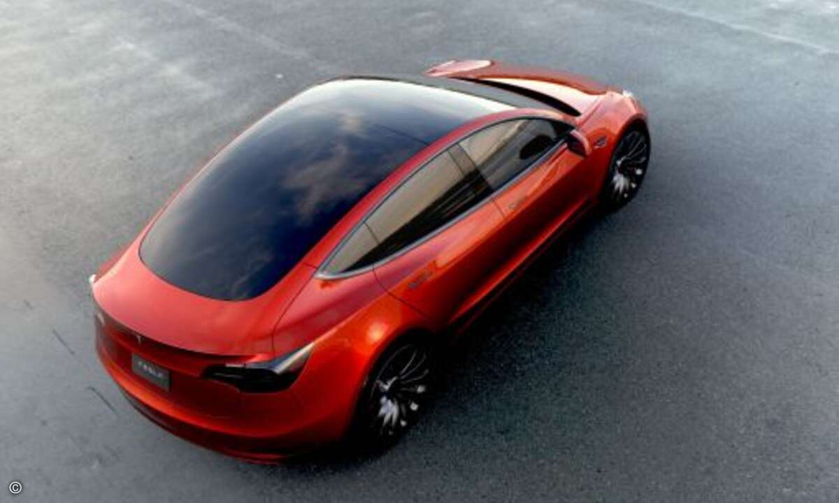 Mit dem neuen Tesla 3 setzen die Amerikaner deutsche Autobauer weiter unter Druck (Foto: Tesla)
