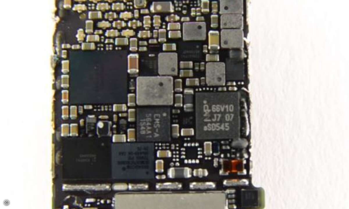 ... sie entsprechen weitgehend dem iPhone 6 und 6S (Foto: Screenshot iFixit Youtube)
