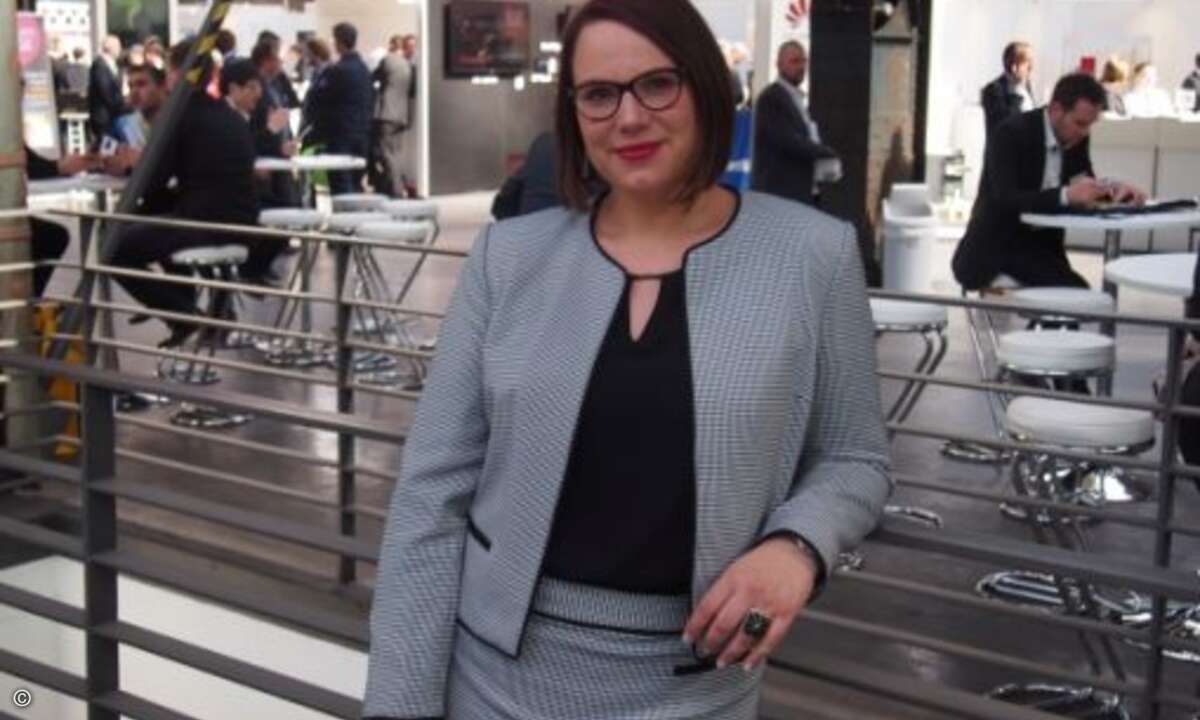 Also-Marketing-Chefin Sabrina Hoefs durfte sich über viel Zuspruch zur gelungenen Messe freuen (Bild: CRN)