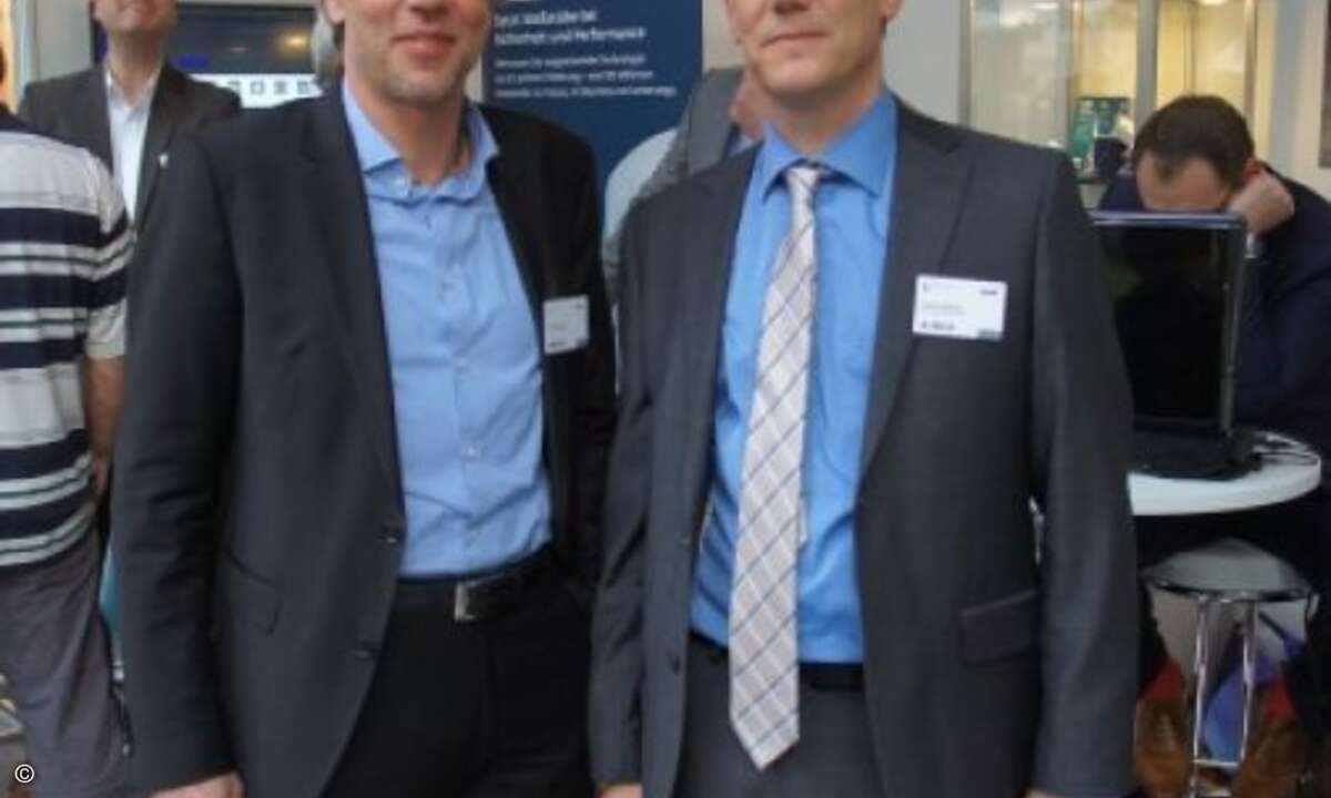 Maik Wetzel und Daniel Stephan von Eset (Bild: CRN)