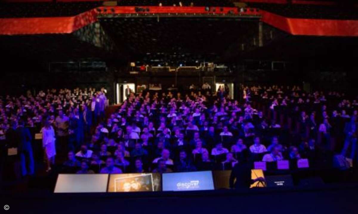 Gut 700 Partner kamen, um sich über die Sicherheitslösungen und Strategie des Herstellers zu informieren (Foto: Sophos)