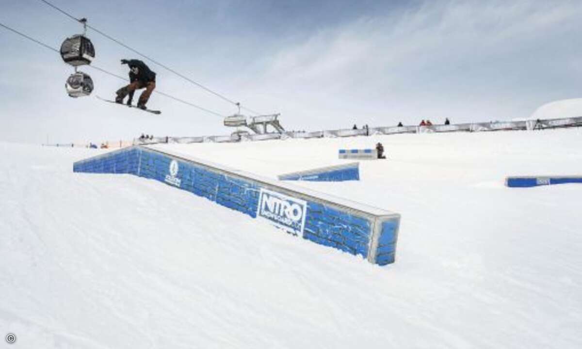 SanDisk und CRN sorgten auch in diesem Jahr für reichlich Action auf der Piste (Foto: SanDisk / Marcel Lämmerhirt)