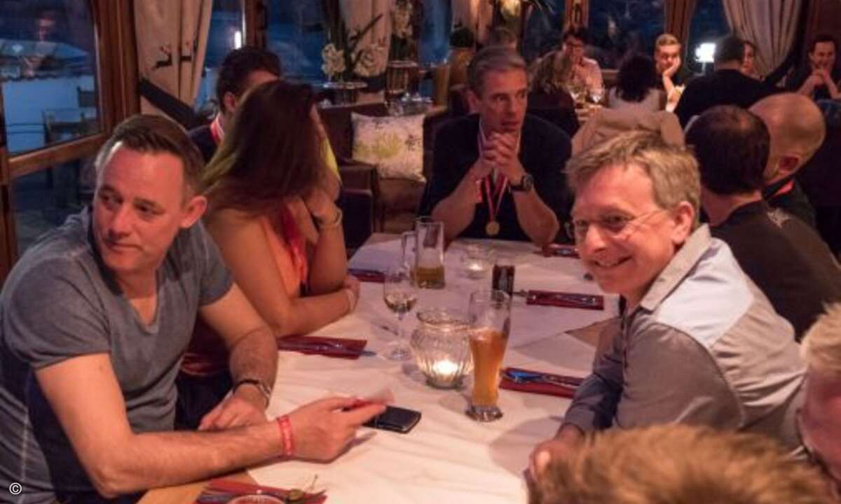 Gleich geht das Festmahl los (Foto: SanDisk / Marcel Lämmerhirt)