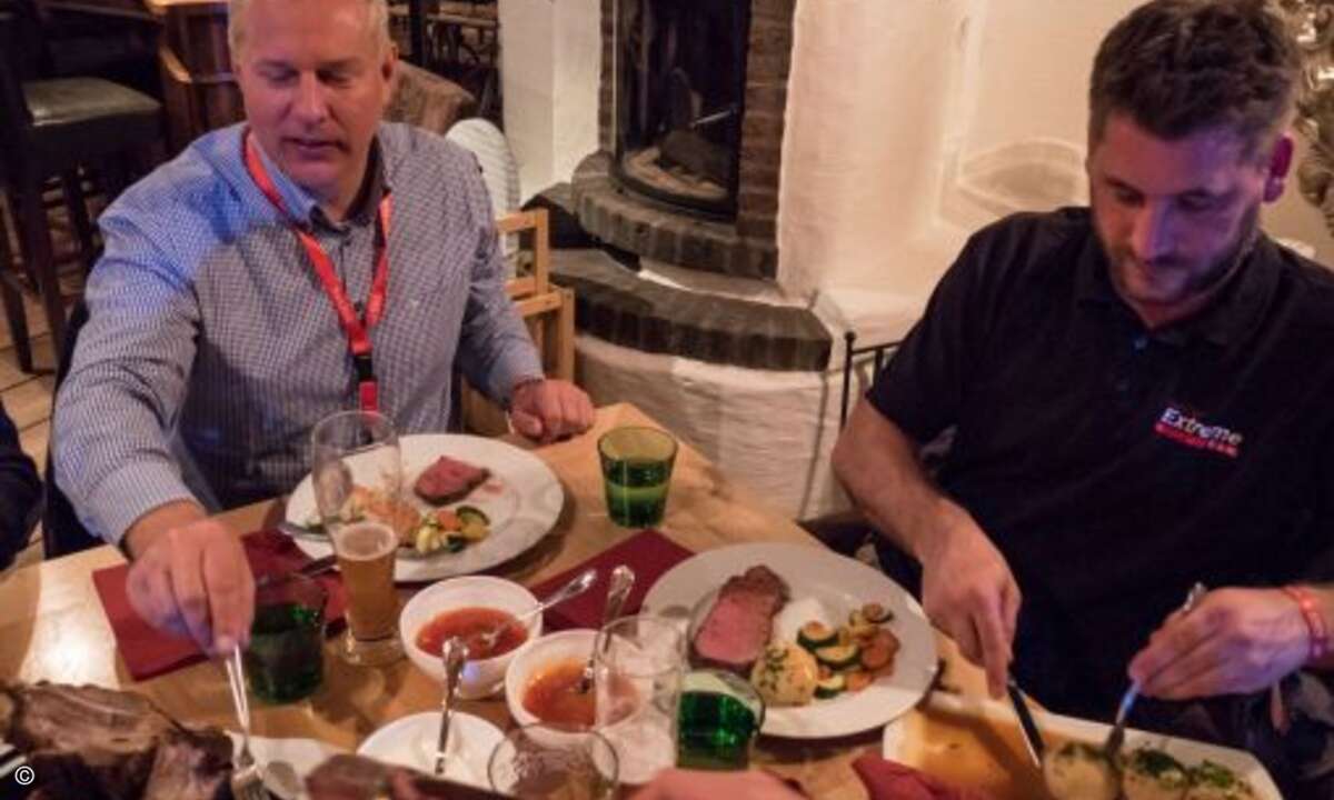 Bei soviel Leckereien fällt die Auswahl schwer (Foto: SanDisk / Marcel Lämmerhirt)