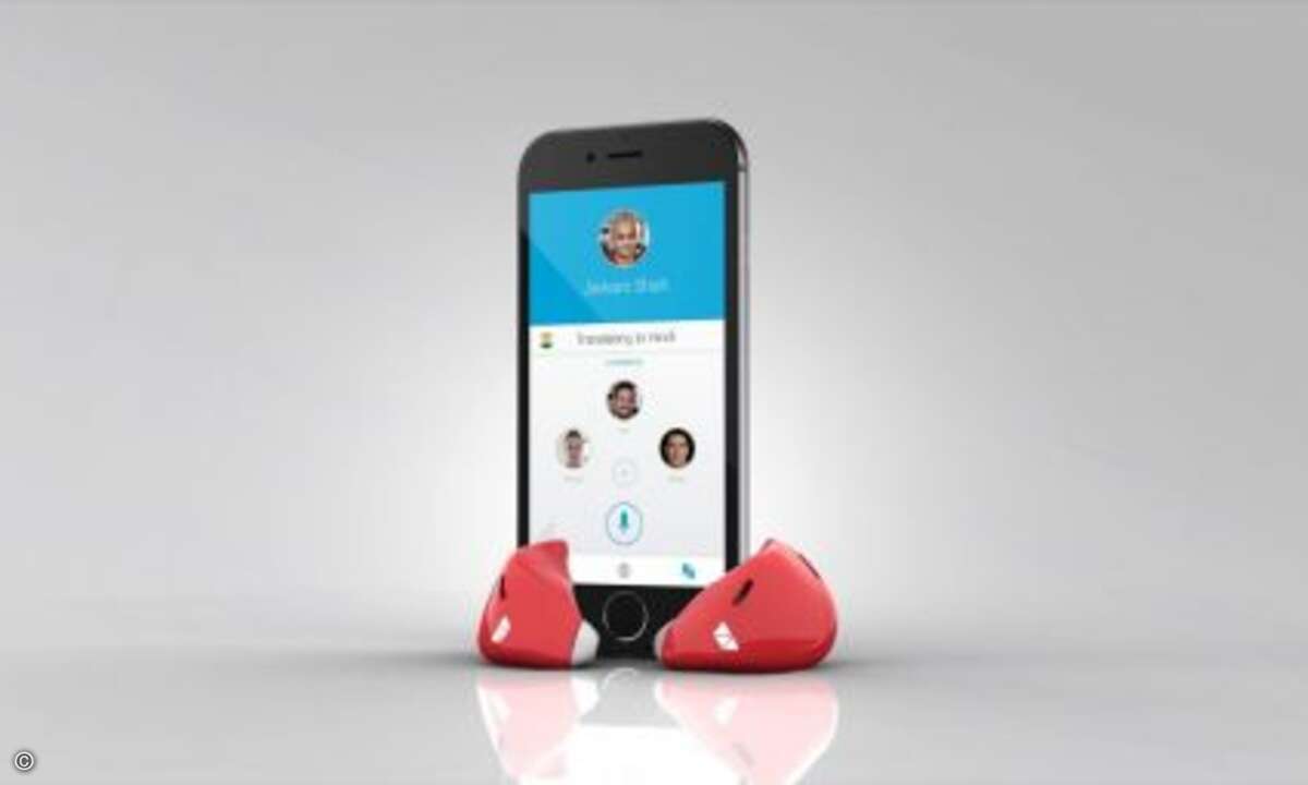 Das New Yorker Start-up Waverly Labs hat einen smarten Kopfhörer entwickelt (Bild: Waverly Labs)