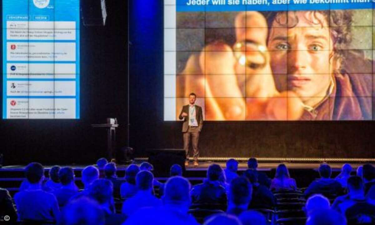 Dr. Kai Hudetz (IFH Köln) referierte über die Heavy Online Shopper (Foto: Shopware)