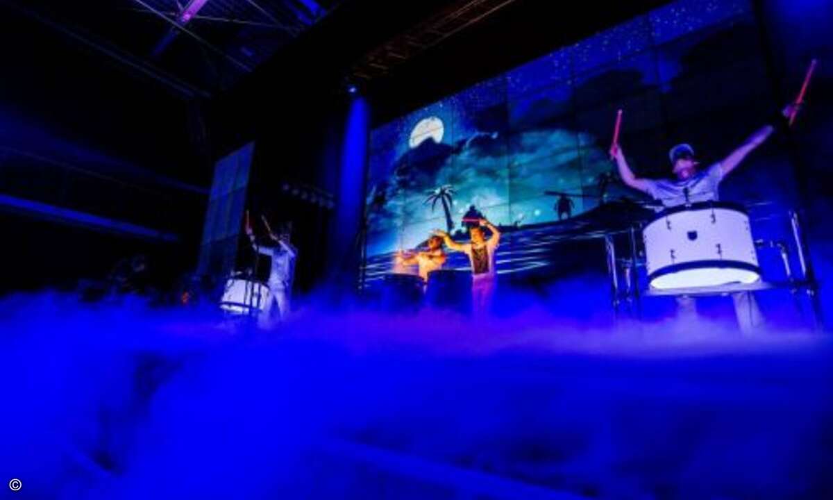 Die Drum Stars bildeten den Schluss Act des Messetages (Foto: Shopware)