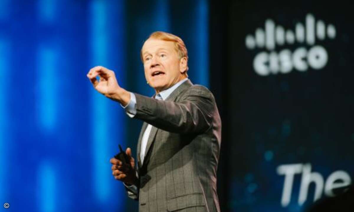 Platz 15 (Gesamt: 58): John T. Chambers von Cisco mit 19,6 Millionen Dollar (+19%) (Foto: Cisco)
