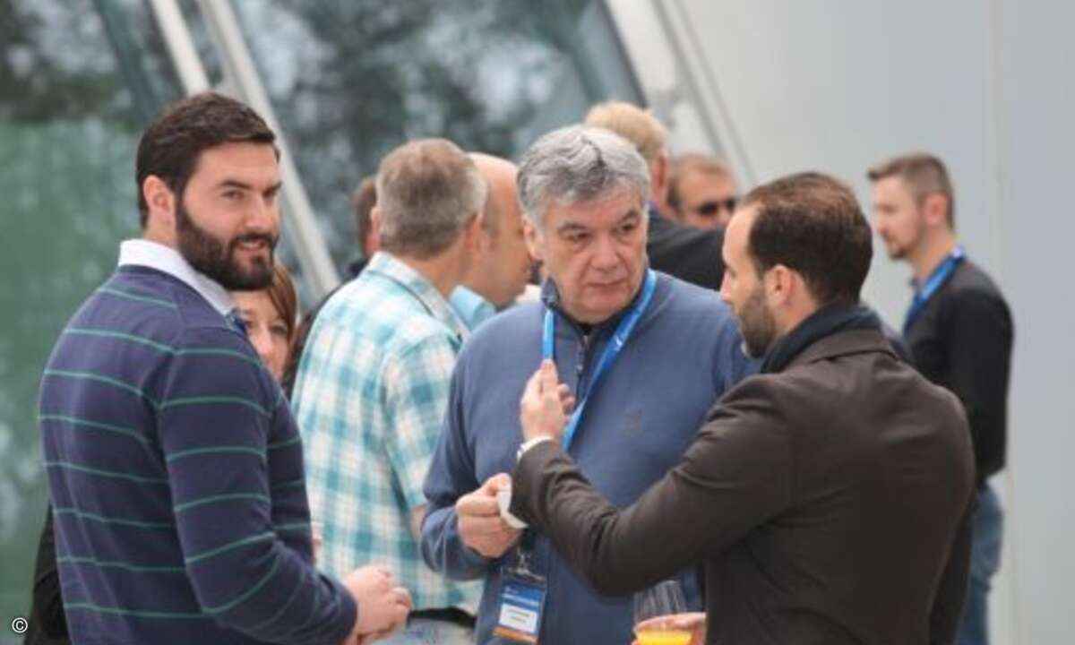 In den Pausen konnten die Partner sich untereinander austauschen (Foto: Barracuda Networks)