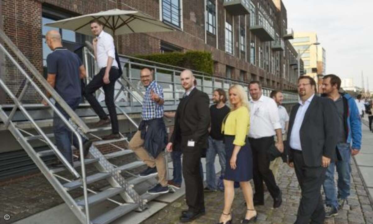 Eintreffen der Gäste zur Abendveranstaltung (Foto: Trend Micro)