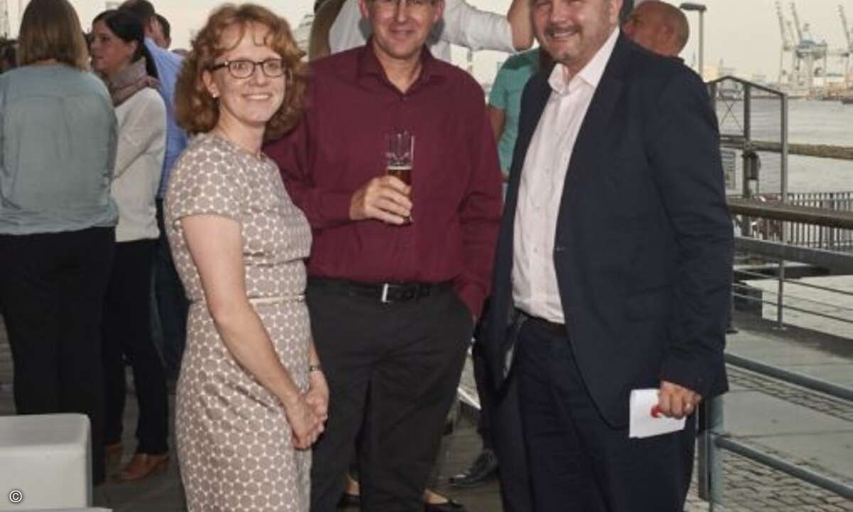 Das Trend Micro-Marketing unter sich: Claudia Loche, Thomas Rademacher und Daniel Schmutz (Foto: Trend Micro)