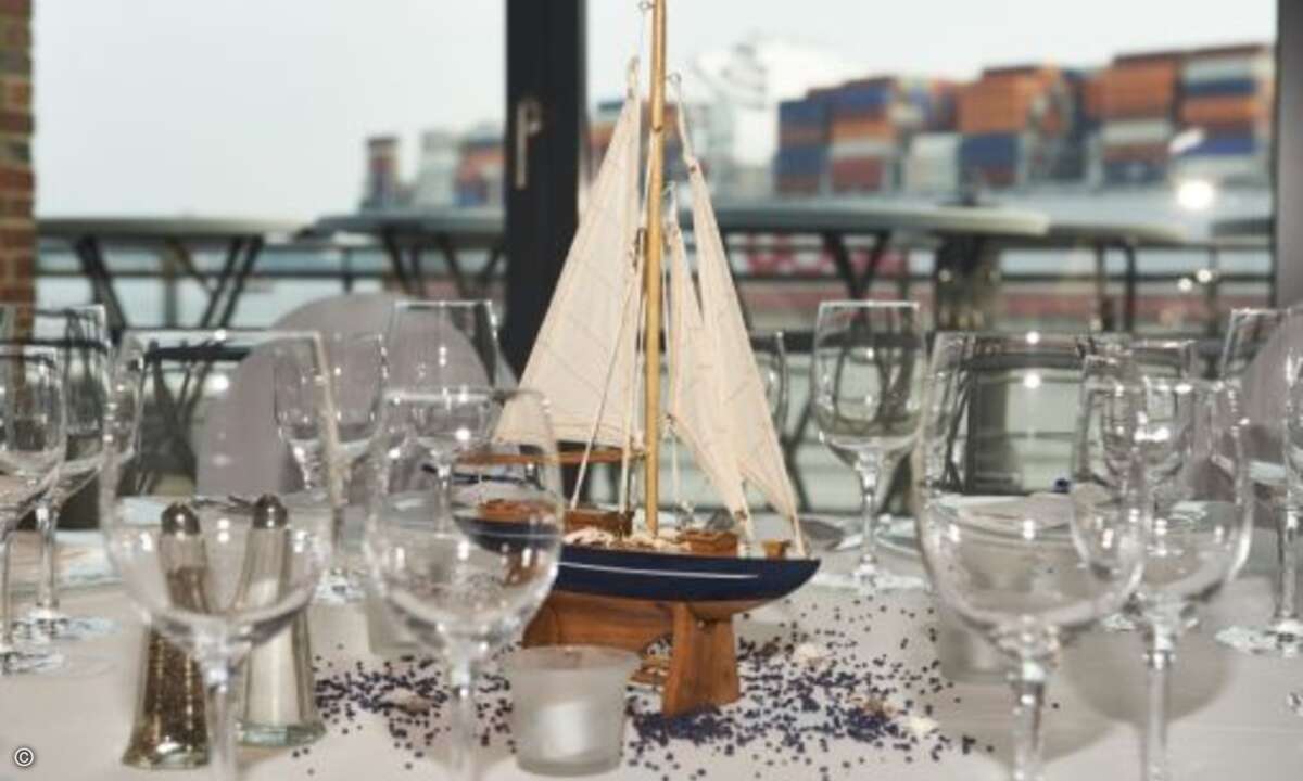 Wo sind wir? Richtig, in Hamburg am Hafen (Foto: Trend Micro)