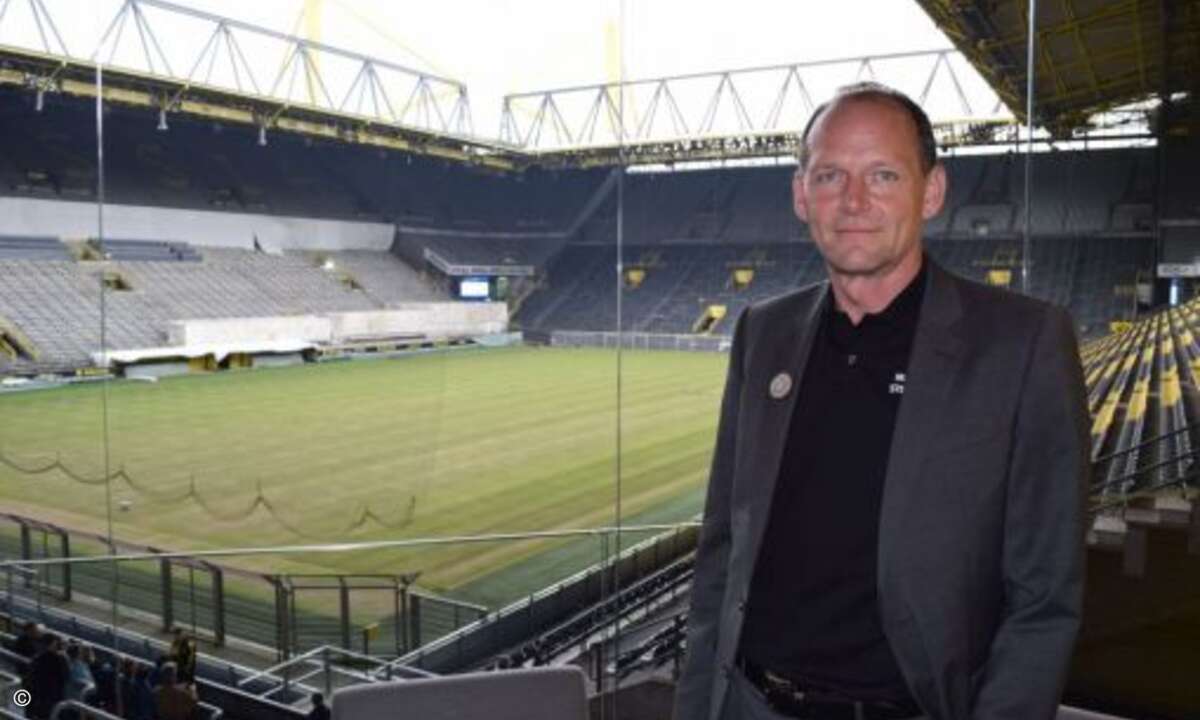 Matthias Steinkamp und sein Team luden wieder in den VIP-Bereich des BVB-Stadions (Bild: CRN)