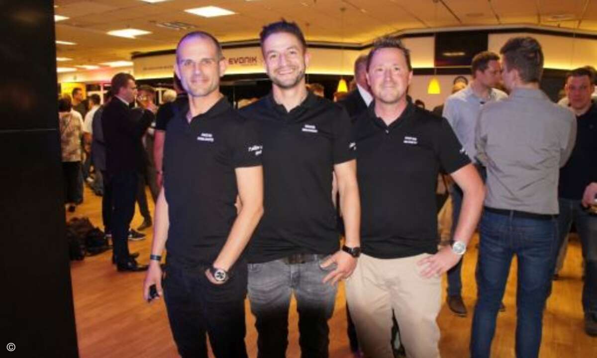 Pascal Karlovits, Admir Mehmedi und Stefan Schmitt (alle Tarox) (Bild: CRN)