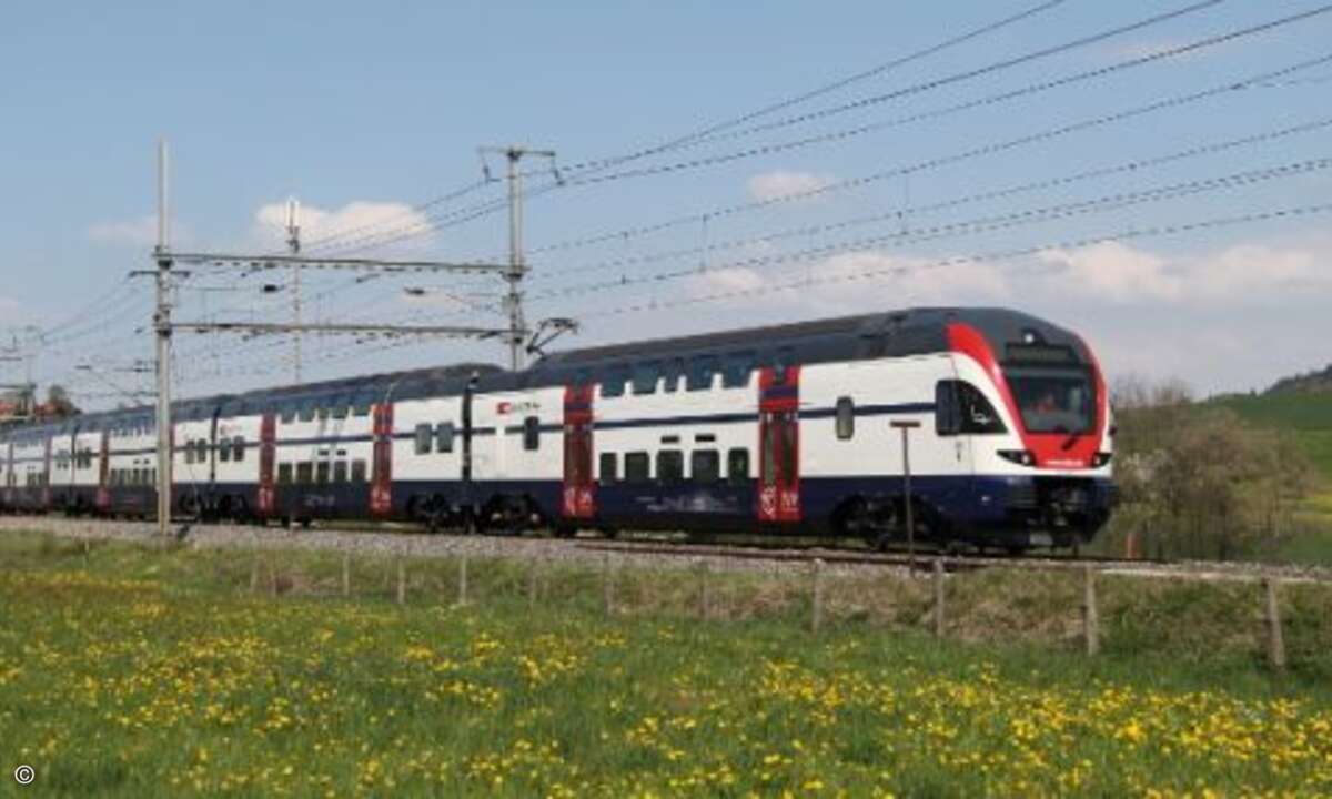 ...z.B. im Doppelstock-Triebzug KISS (Komfortabler Innovativer Spurtstarker S-Bahn-Zug). (Foto: ABB)