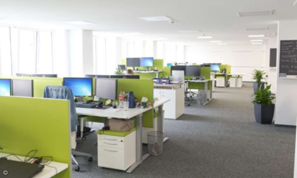 Es dominieren helle Farben… (Foto: Eset)