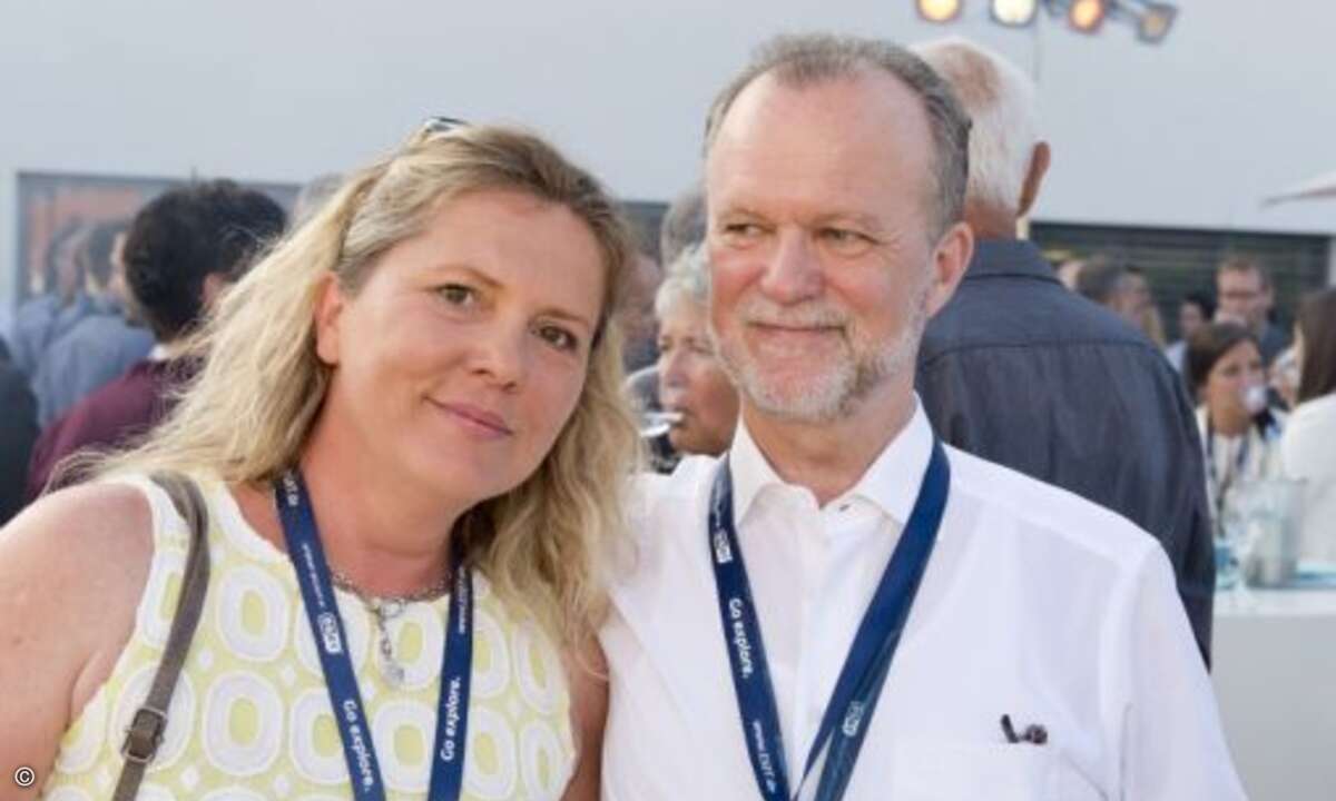 Mandy Tölg von Eset und Theo Christoph von SenseIT (Foto: Eset)