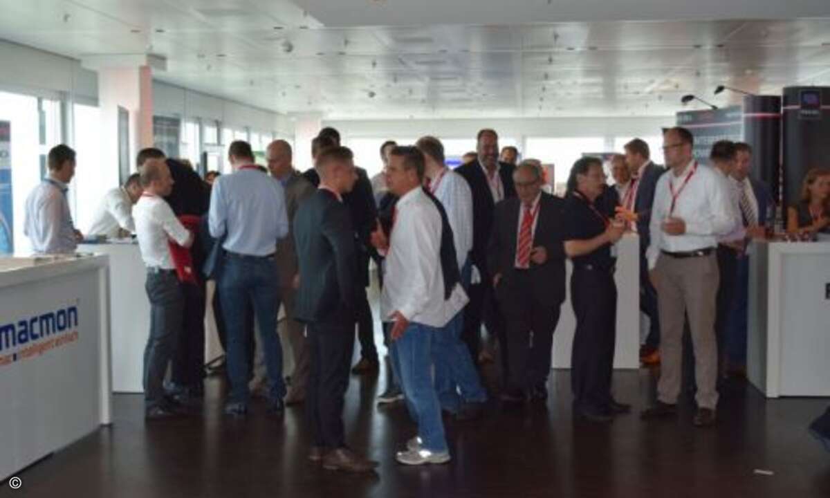 Auf der Hausmesse herrschte reger Betrieb.(Bild:CRN)