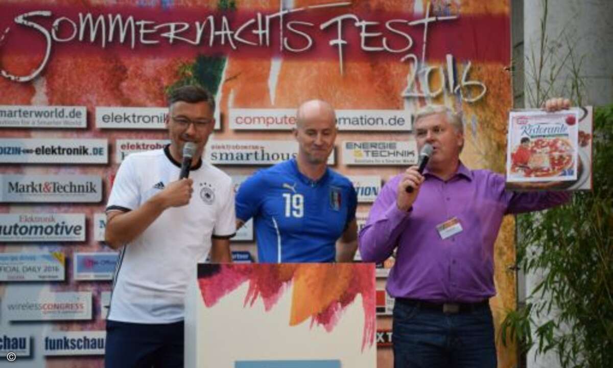 Weil das Forschungslabor bei Dr. Oekter mit seiner Aktionspizza zur EM niemals irren kann, wie Peter Eberhard, Matthäus Hose und Martin Fryba (alle WEKA Fachmedien) berichten.
(Foto: CRN)