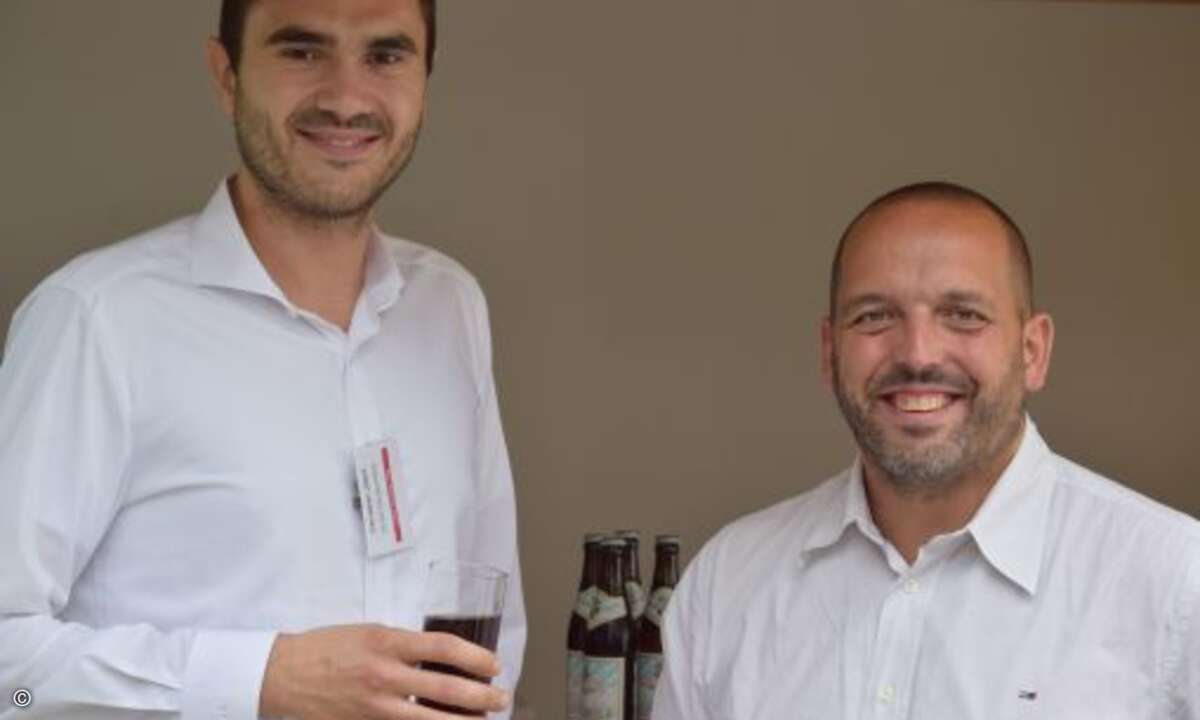 Doppelte Also-Power: Christian Jäkel und Michael Sesselmeier (Foto: CRN)