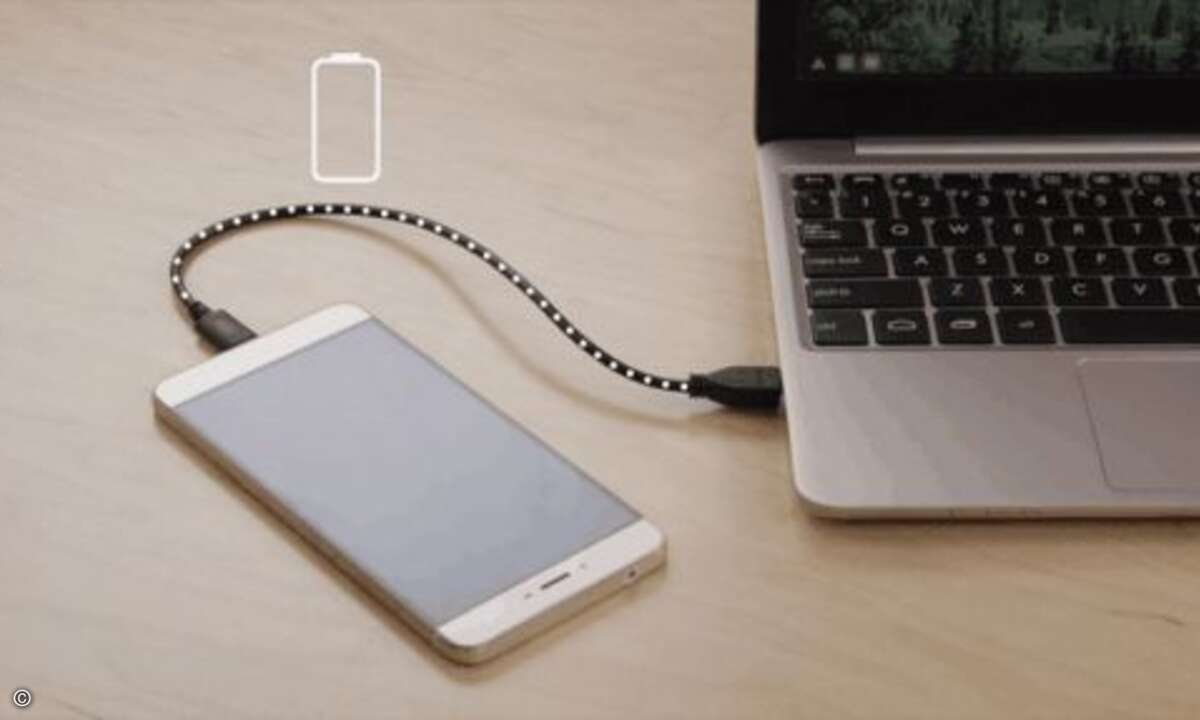Der Akku soll bis zu zehn Stunden halten (Foto: Andromium / Kickstarter.com)