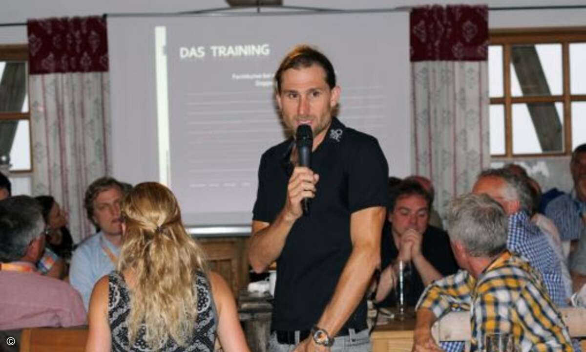 Key Speaker und Ironman Sieger Faris Al-Sultan (Bild: sysob)