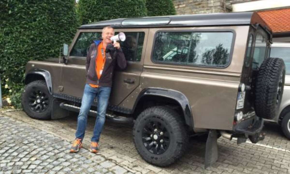 Johannes D. Haseneder, Director Sales bei sysob verkündet die nächste Etappe des Gipfeltreffens (Bild: sysob)