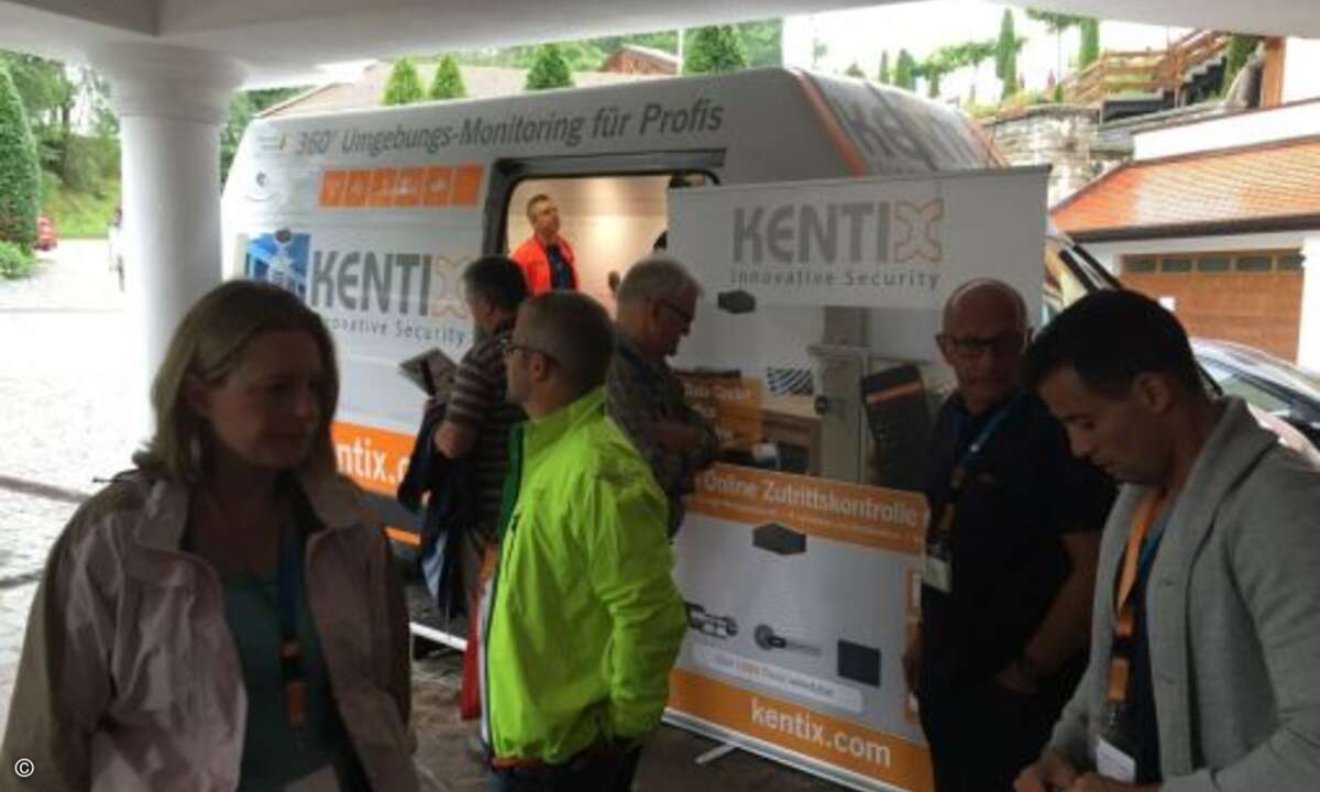 Der Demo-Bus von Kentix (Bild: sysob)