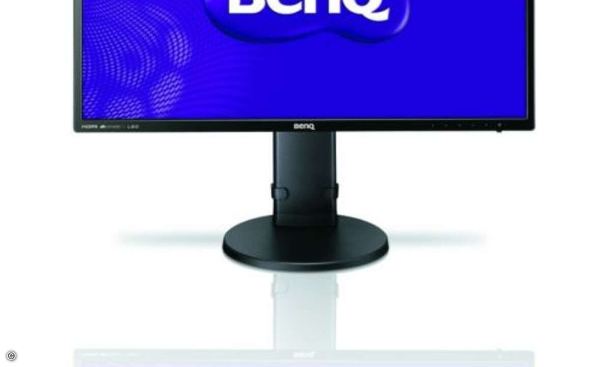 Schlanker Blickfang fürs Büro: Mit seinem eleganten schmalen Rahmen überzeugt der höhenverstellbare BenQ Businessmonitor »BL2700HT« mit tiefen Schwarztönen und einem breiten Betrachtungswinkel von 178/178 Grad. Die flimmerfreie Hintergrundbeleuchtung