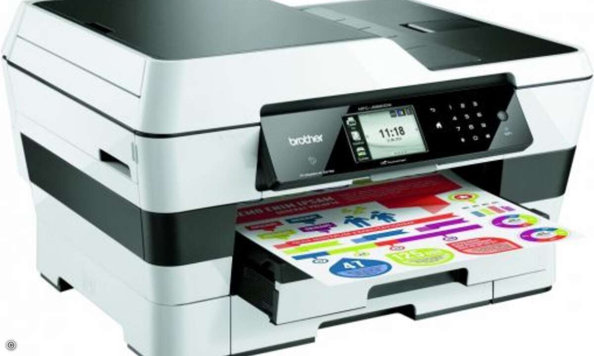 Der perfekte Bürobegleiter: Der MFC-J6920DW von Brother ist mit seinem Modernen Design, der ausgeklügelten Menüführung sowie der Duplexdruck-Funktion ein idealer MFP für den Einsatz um Home-Office oder Büro. Mehrere Nutzer können sich über LAN, WLAN