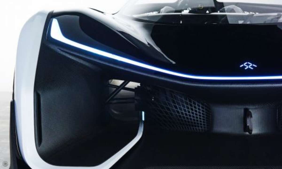 ... das Auto neu zu erfinden... (Foto: Faraday Future)