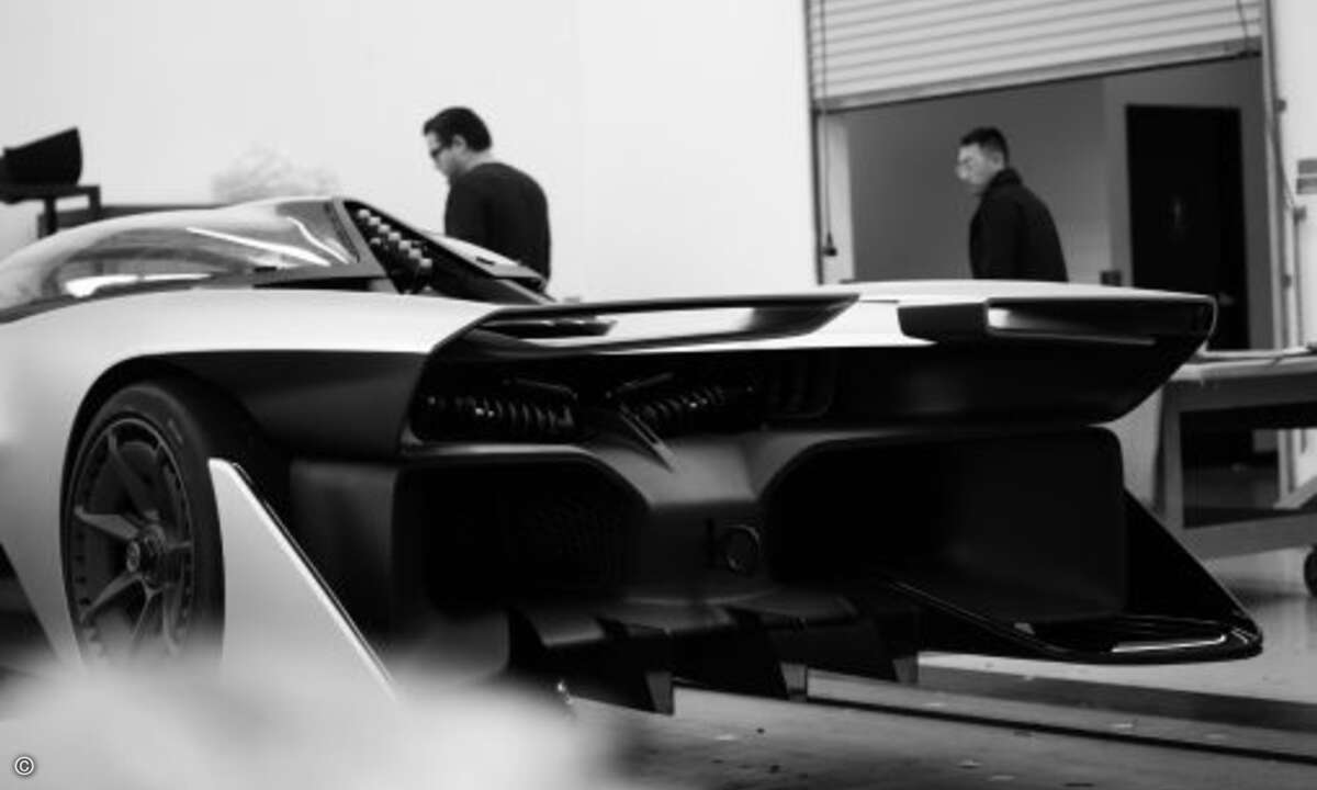 Monatelang feilten die Exerten... (Foto: Faraday Future)