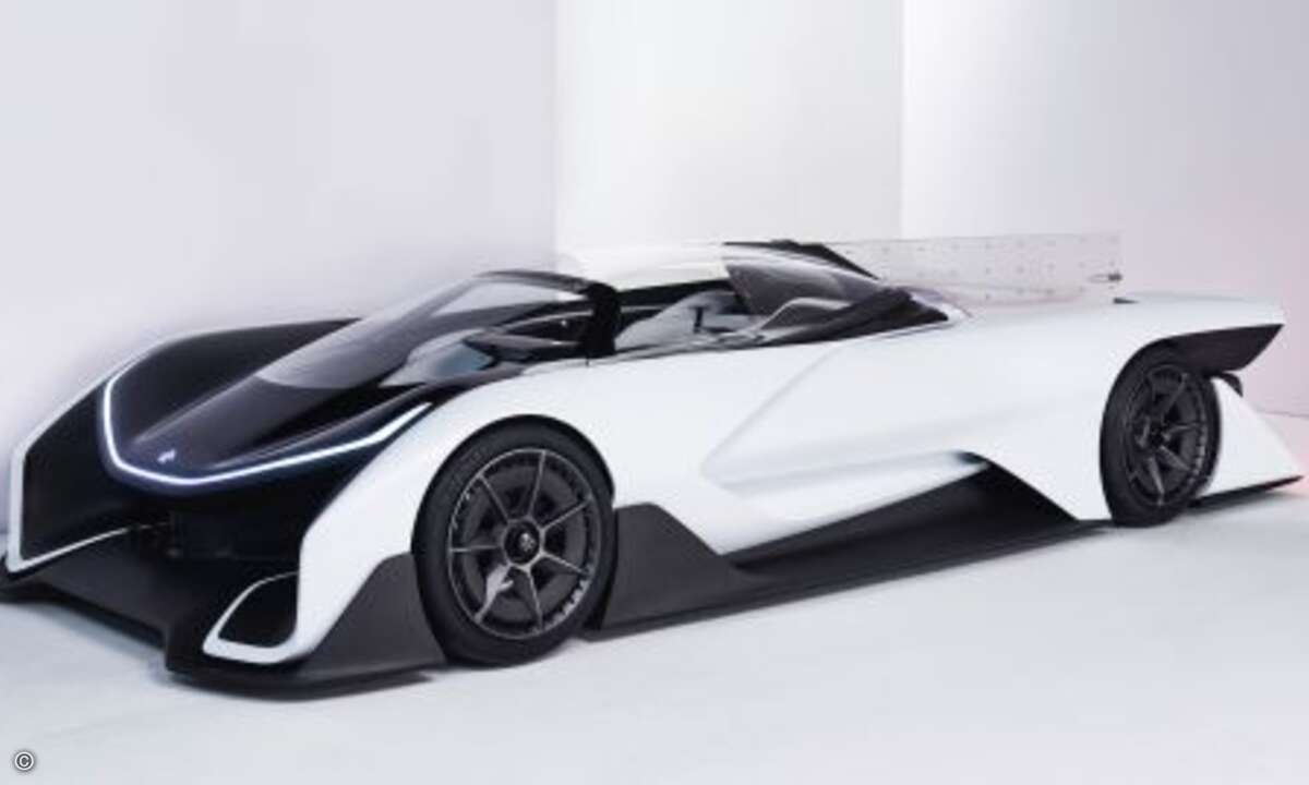 Ab der Saison 2016 7 2017 soll der FZERO... (Foto: Faraday Future)