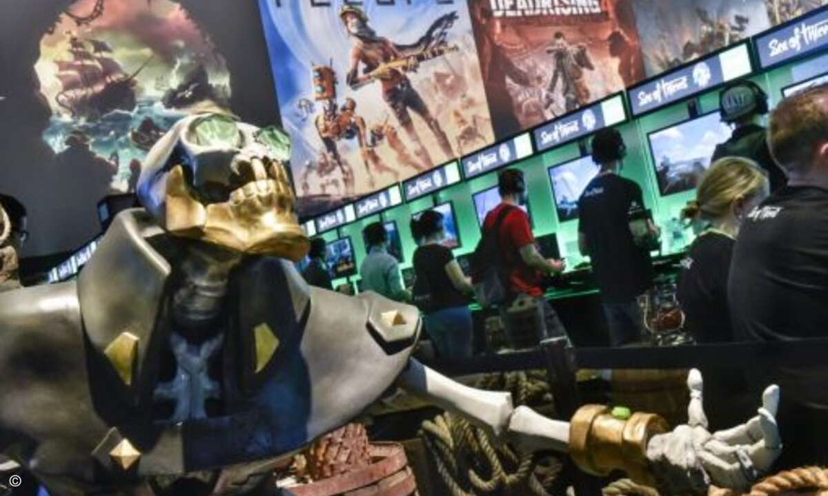 In Köln werden noch bis Sonntag die heißesten Gaming-Neuheiten gezeigt(Bild: Gamescom)