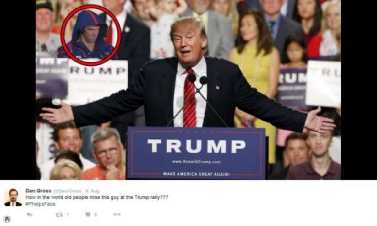 Natürlich darf auch ein Zusammenhang zum US-Wahlkampf nicht fehlen (Foto: Twitter)