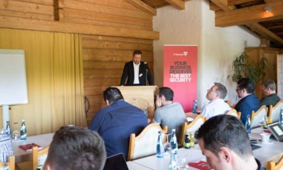 Stephan Kamke (F-Secure) brachte den Teilnehmern den Customer Care-Prozess näher (Foto: F-Secure)