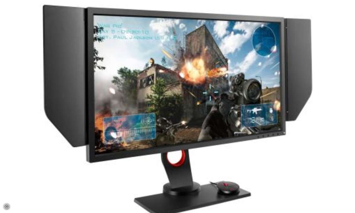 Unter seiner eSports-Marke »Zowie« bringt Benq das neue »Zowie XL2735«-Display für Gamer auf den Markt. (Bild: Benq)