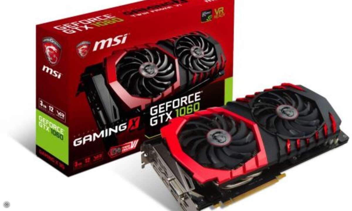 MSI erweitert sein Grafikkarten-Lineup der »Geforce GTX 1060«-Serie mit Nvidias Pascal-Chipsatz um die »GTX 1060 Gaming X 3G«. (Bild: MSI)