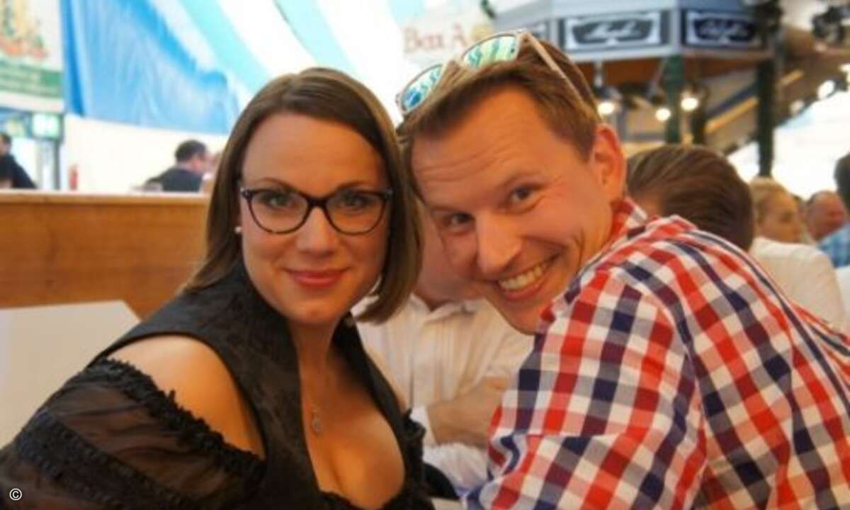 Sabrina Hoefs von Also mit Eric Weis (Funkschau) (Bild CRN)