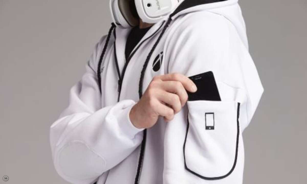 ... sowie eine eigene Smartphone-Tasche (Foto: Microsoft)