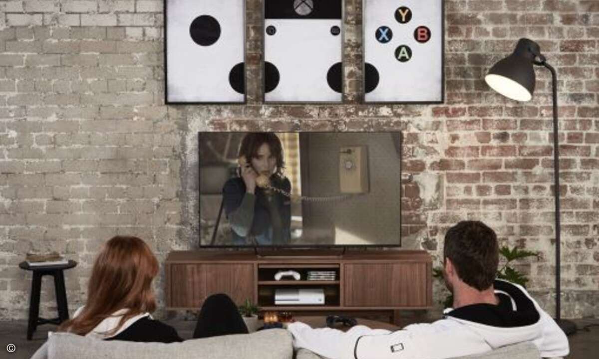 ... und stilecht Xbox zocken (Foto: Microsoft)