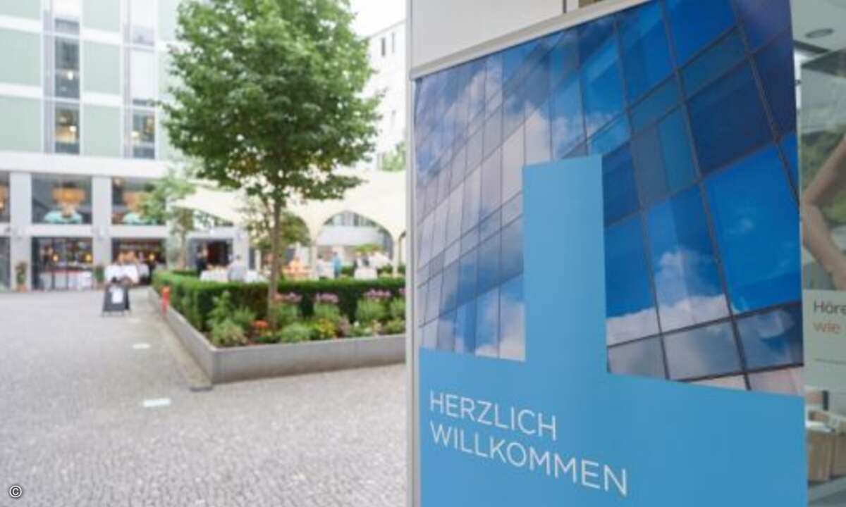 Herzlich Willkommen bei der NetApp Speicherbar im Münchner Café Cord (Foto: NetApp)