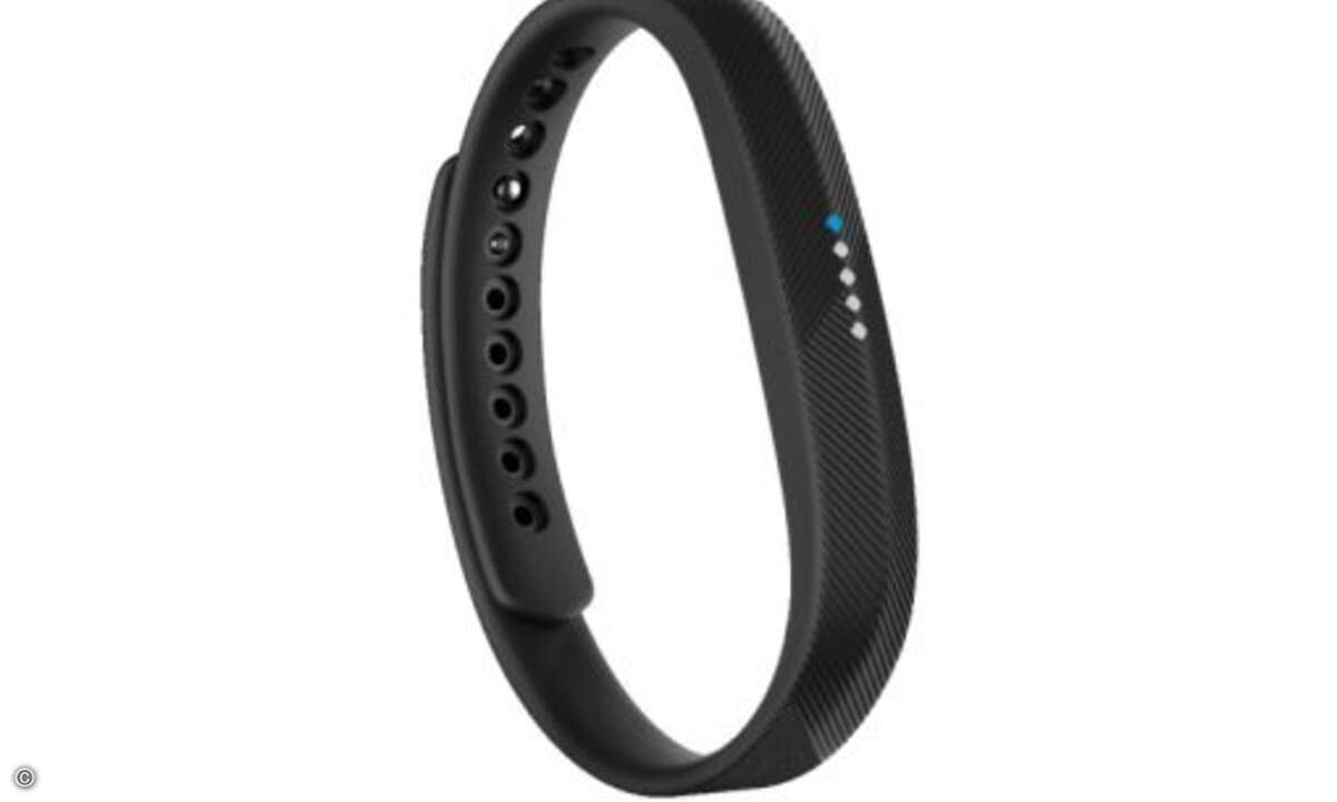 Das »Fitbit Flex 2« ist deutlich schlanker als sein Vorgänger (Foto: Fitbit)