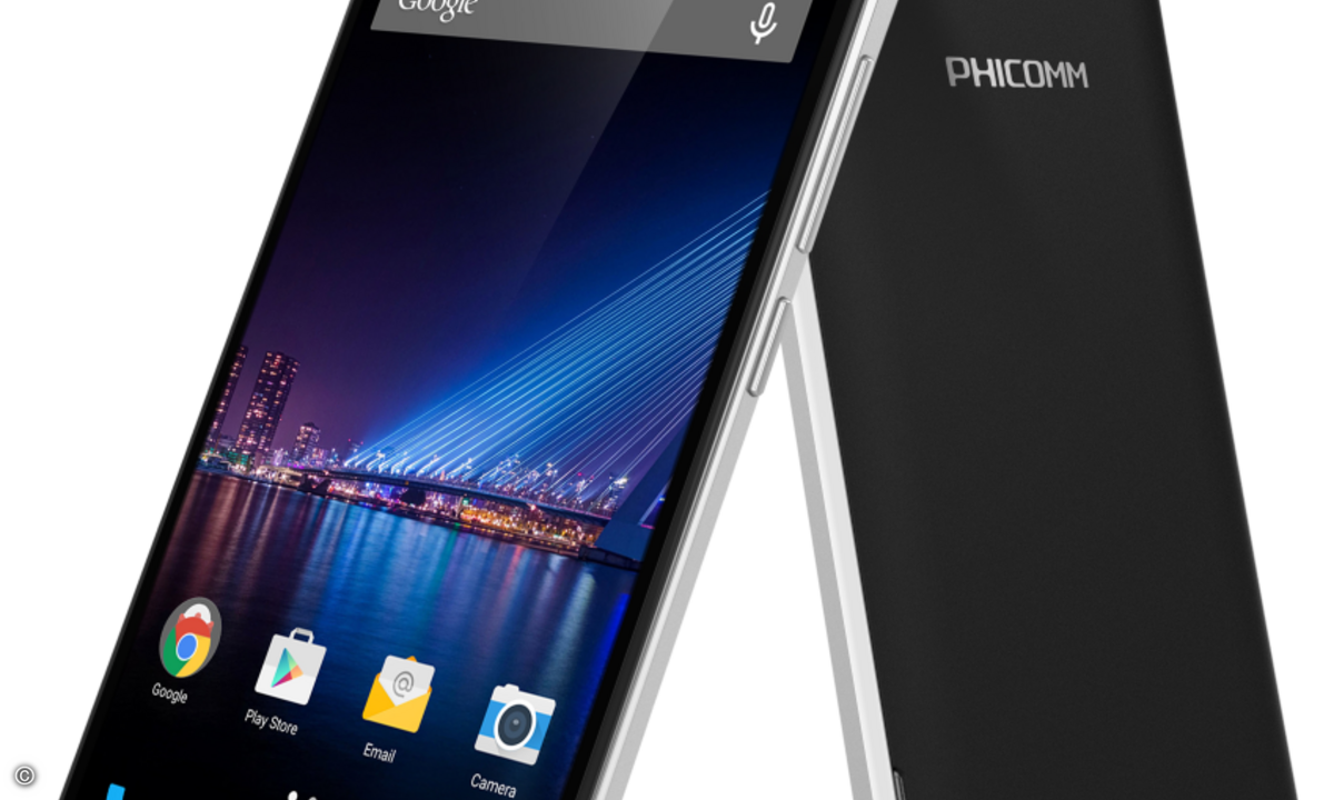 Das Einsteiger-Smartphone »Phicomm Clue 2S« kostet gerade mal knapp 120 Euro (Bild: Phicomm)