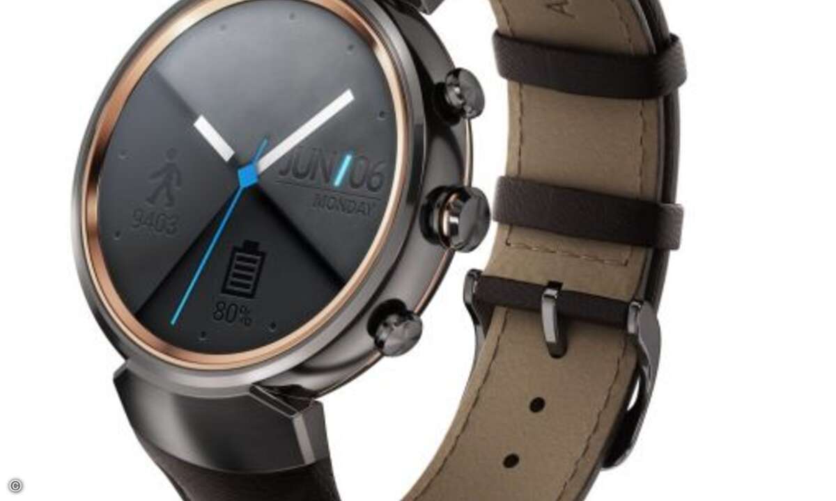 Asus präsentierte seine neue »ZenWatch 3« (Bild: Asus)