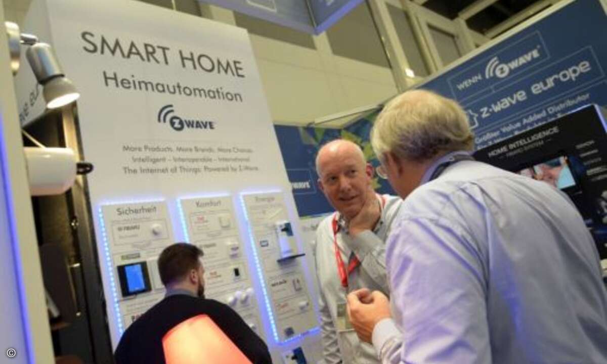 Die Z-Wave Europe GmbH präsentiert ihre Smart Home-Lösung (Bild:IFA)