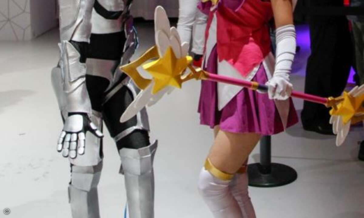 Cosplayer beim Lenovo-Stand (Bild:IFA)